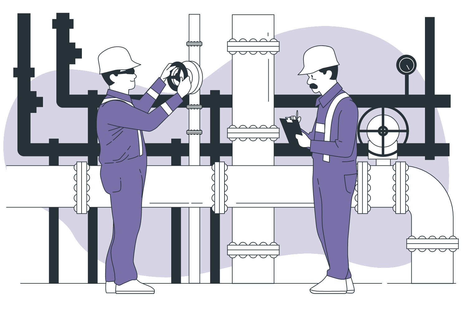 Illustration eines Servers